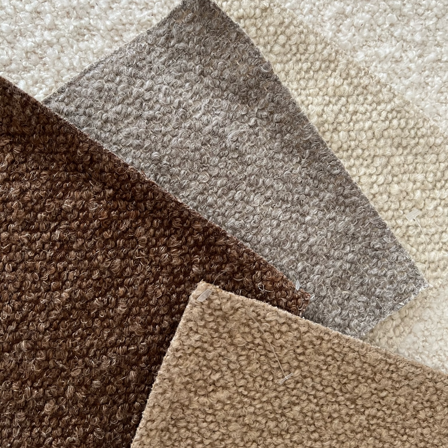 Natural Fabric Swatch Flat lay Rue & Williams alternative to Bob Williams Mitchel Gold