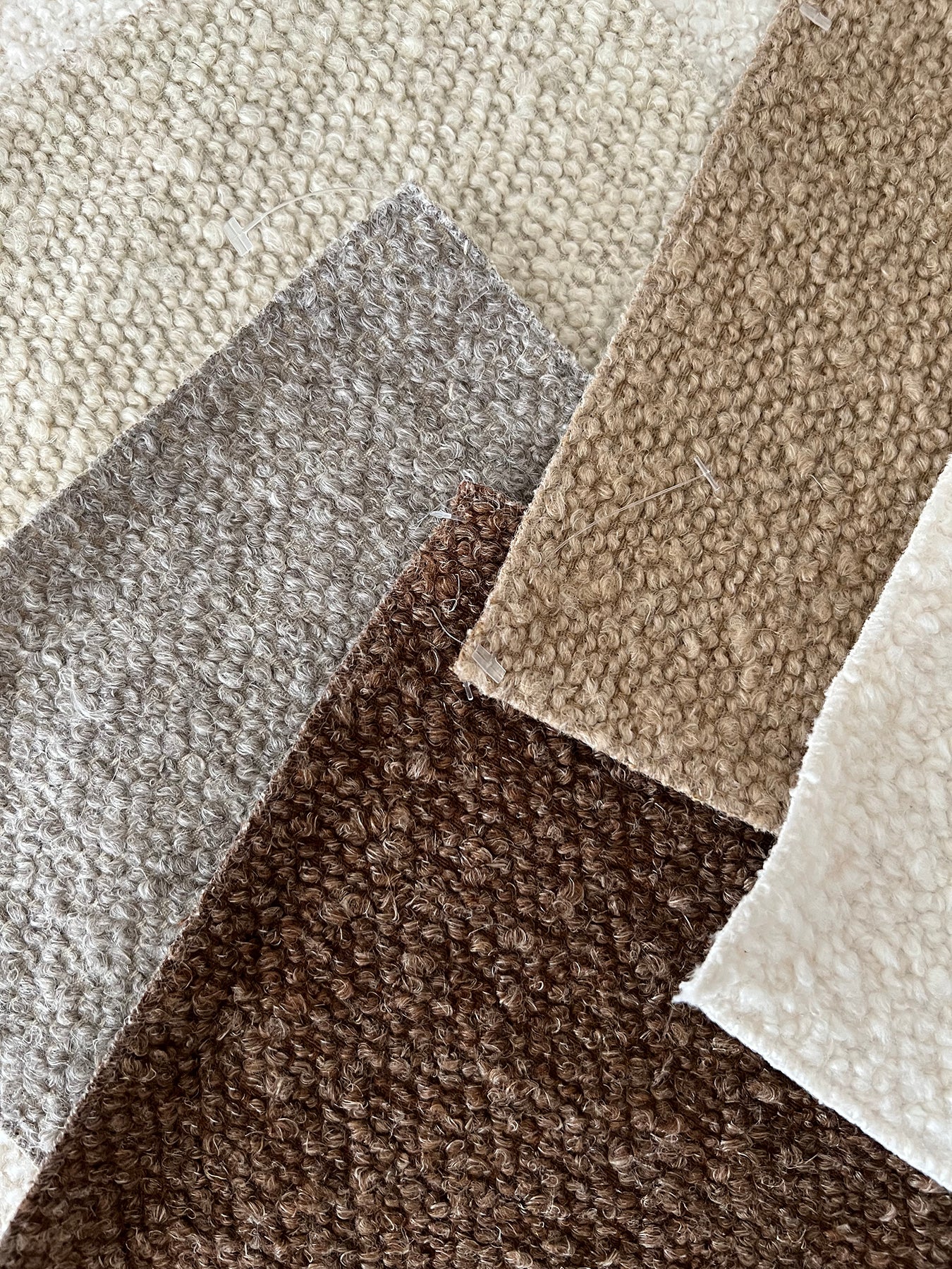 Fabric Swatches for Customizable Furniture by Rue and Williams
