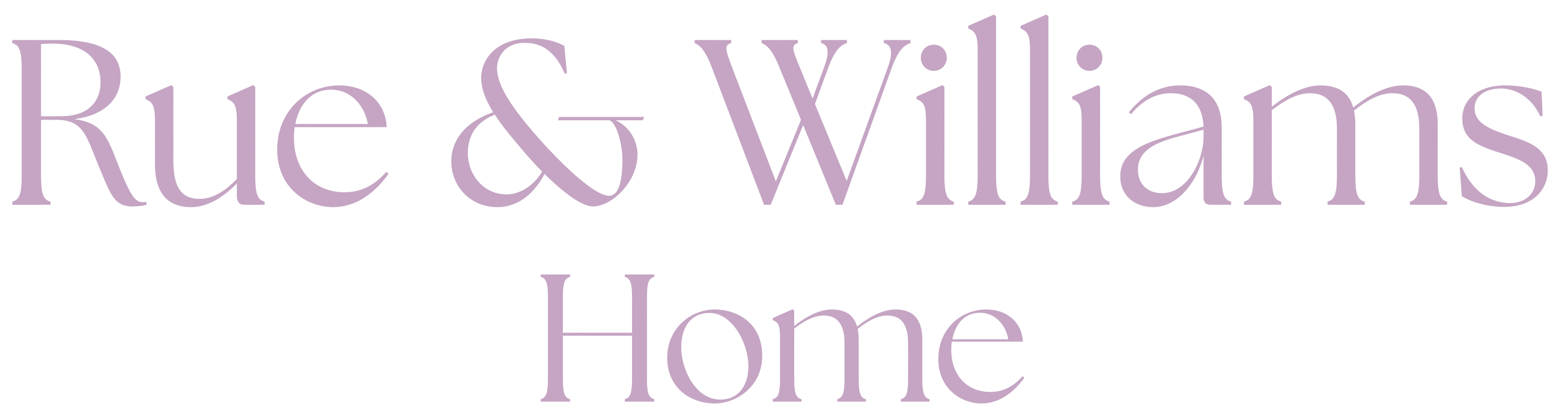 Rue & Williams Home logo